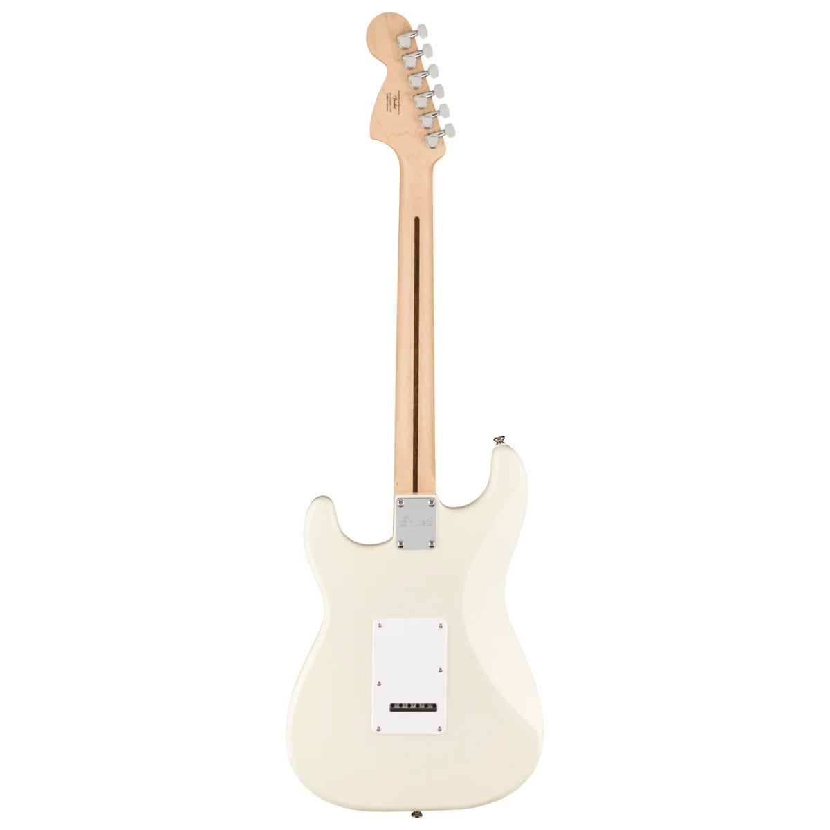 GUITARRA ELECTRICA FENDER STD STRAT MN WPG OLIMPIC WHITE