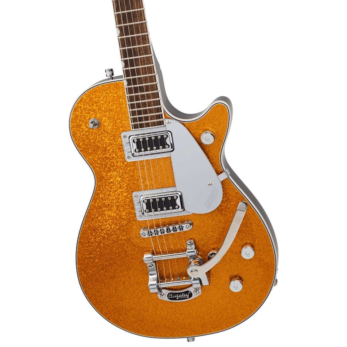 Gretsch G5230T Electromatic Jet – Guitarra Eléctrica Gold Sparkle con Bigsby