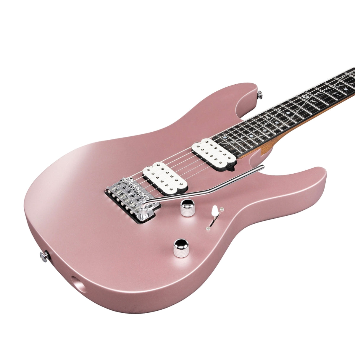 GUITARRA ELECTRICA IBANEZ TIM HENSON MALVA METALICO CON FUNDA