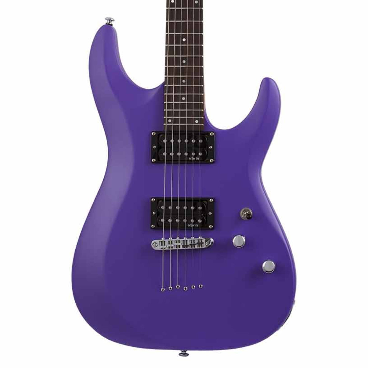 GUITARRA ELECTRICA SCHECTER C-6 DELUXE SATIN PURPLE