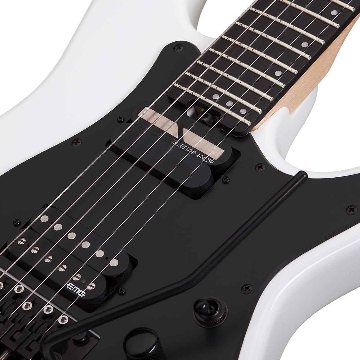 GUITARRA ELECTRICA SCHECTER SUN VALLEY SS-FR-S BLANCO