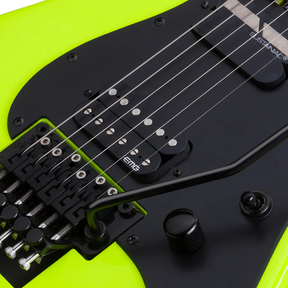 GUITARRA ELECTRICA SCHECTER SUN VALLEY SS-FR-S VERDE ABEDUL