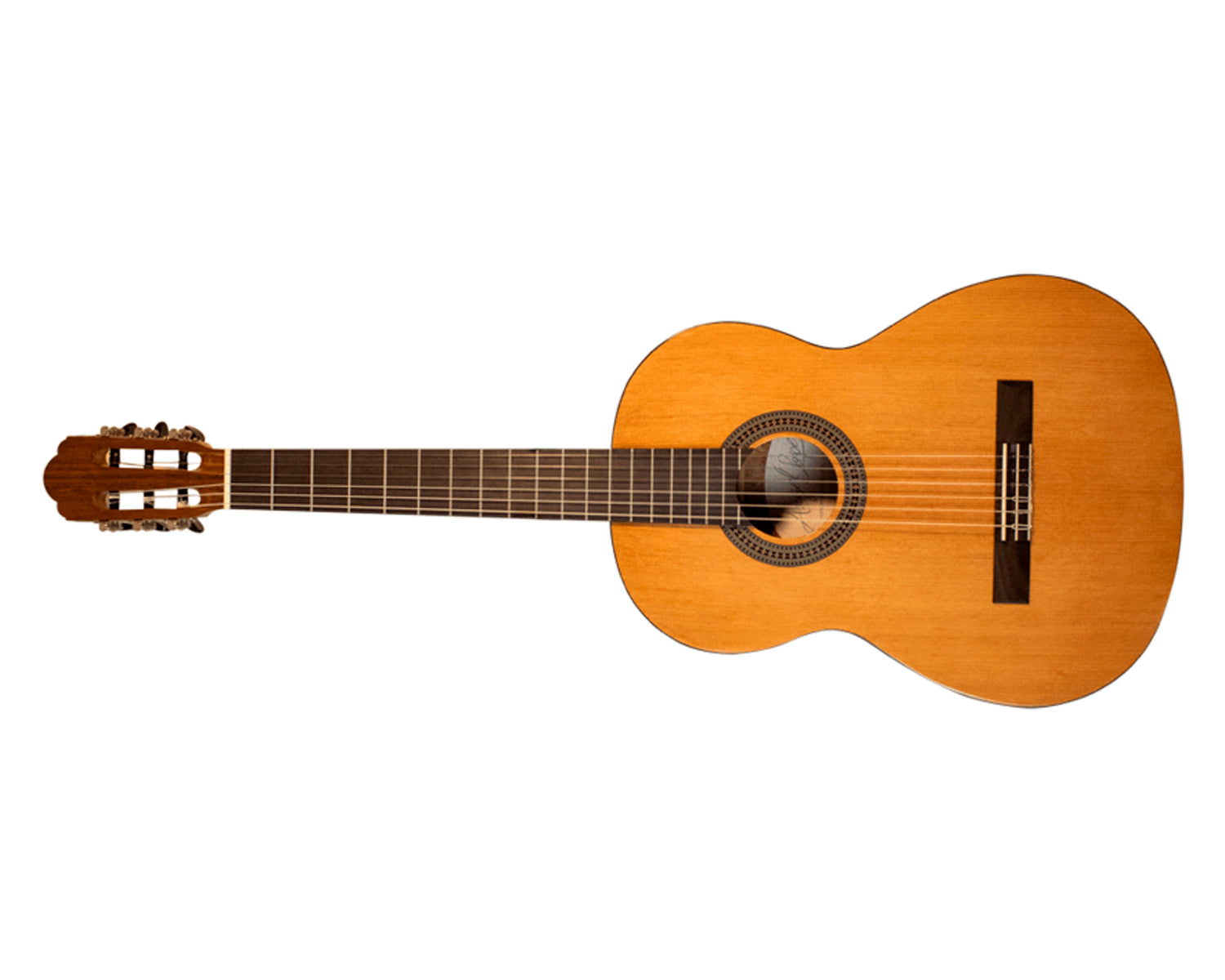 Guitarra Acústica Clásica Angel Lopez Alicante CM Cedar High Gloss con Cuerdas Savarez