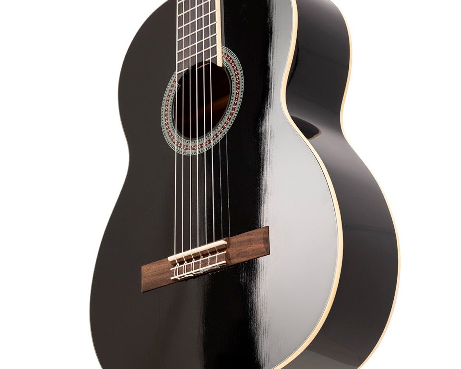 Guitarra Clásica Angel Lopez Alicante SM BK Spruce High Gloss