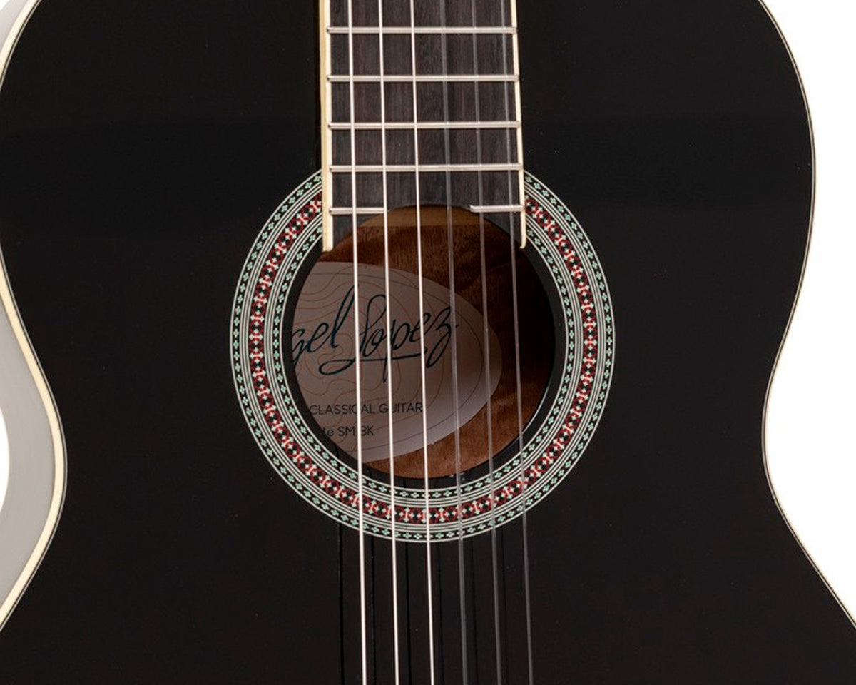 Guitarra Clásica Angel Lopez Alicante SM BK Spruce High Gloss