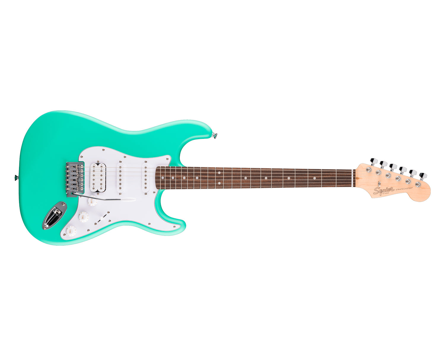 Guitarra Electrica Squier Debut Collection Stratocaster HSS Sea Foam Green