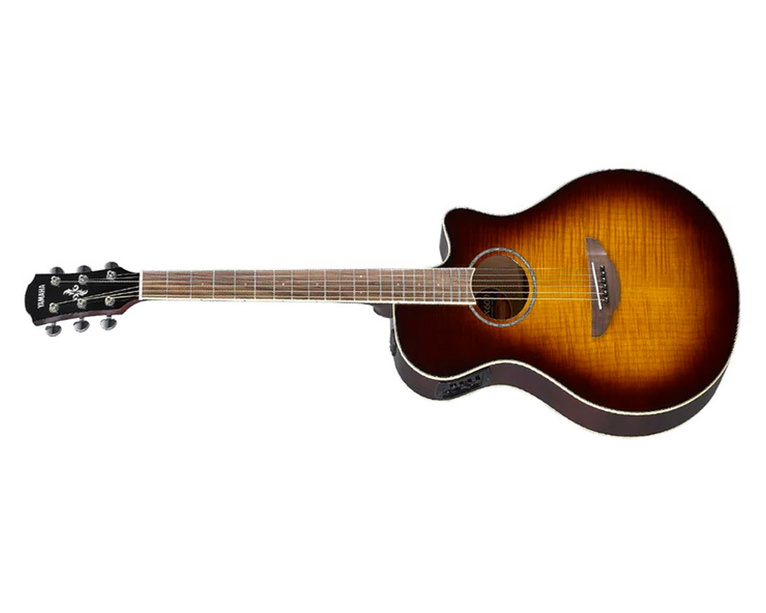 Guitarra Electroacústica Yamaha APX600FM-TBS Tobacco Brown Sunburst