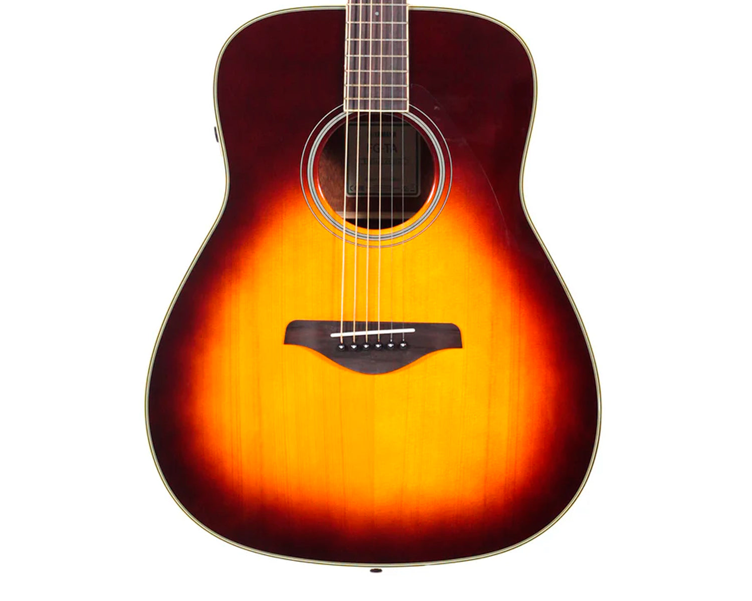 Guitarra Electroacústica Yamaha FGTABS Brown Sunburst Transacoustic