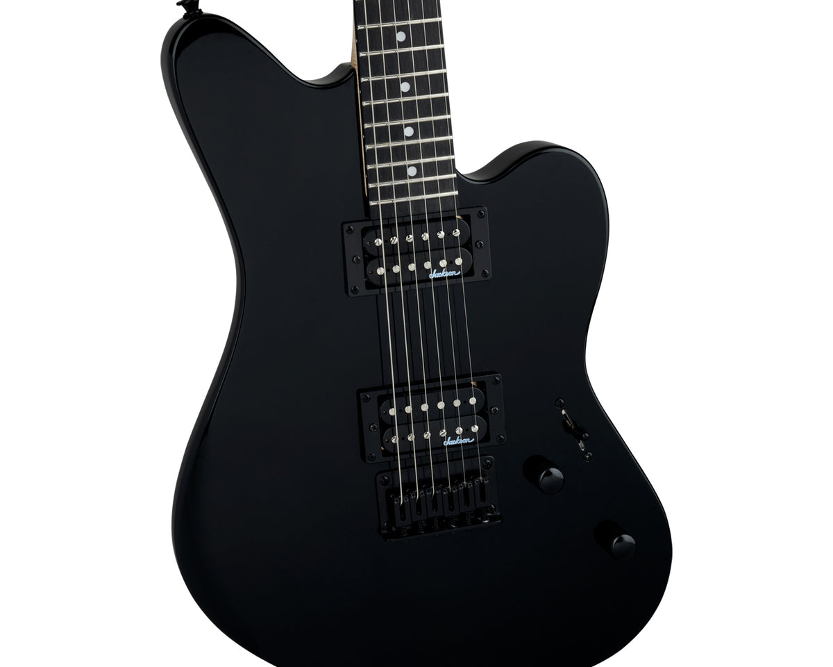 Guitarra eléctrica Jackson JS Series Surfcaster JS22 HT, Gloss Black