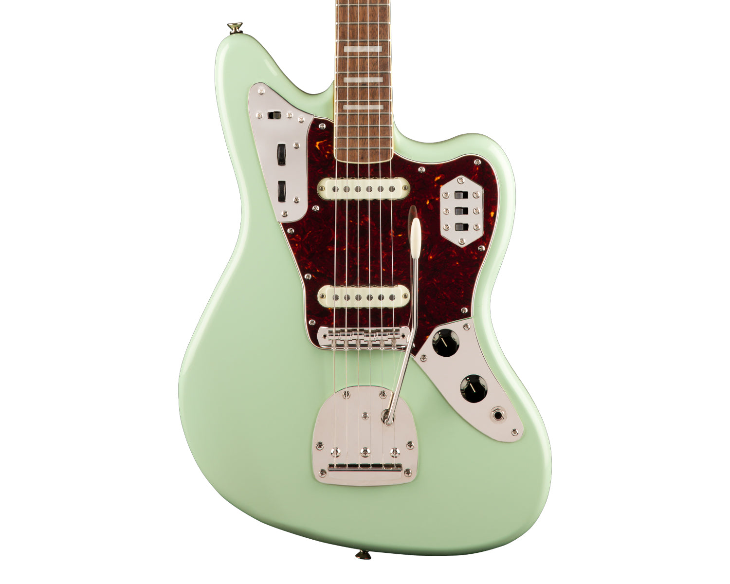 Guitarra eléctrica Squier Classic Vibe '70s Jaguar Laurel Fingerboard Surf Green
