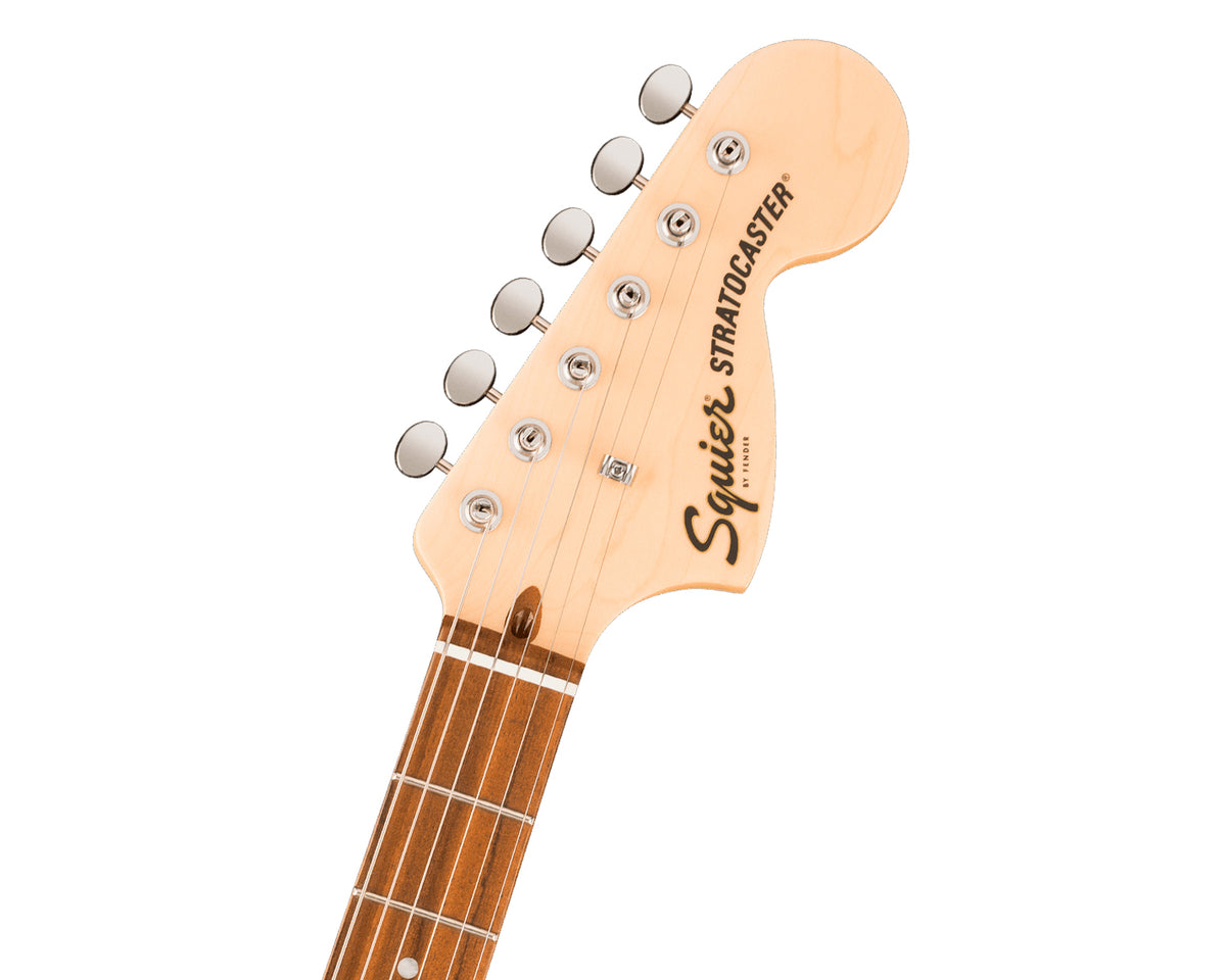 Guitarra eléctrica Squier Paranormal Stratocaster Deluxe, Laurel, Vintage White