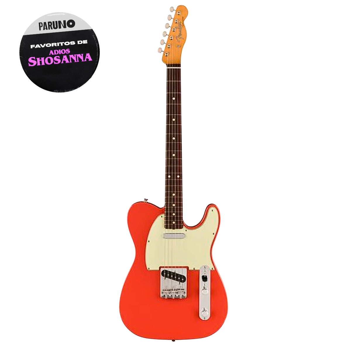 Guitarra Eléctrica Fender Vintera II ’60s Telecaster RW Fiesta Red – Telecaster Vintage Rosewood