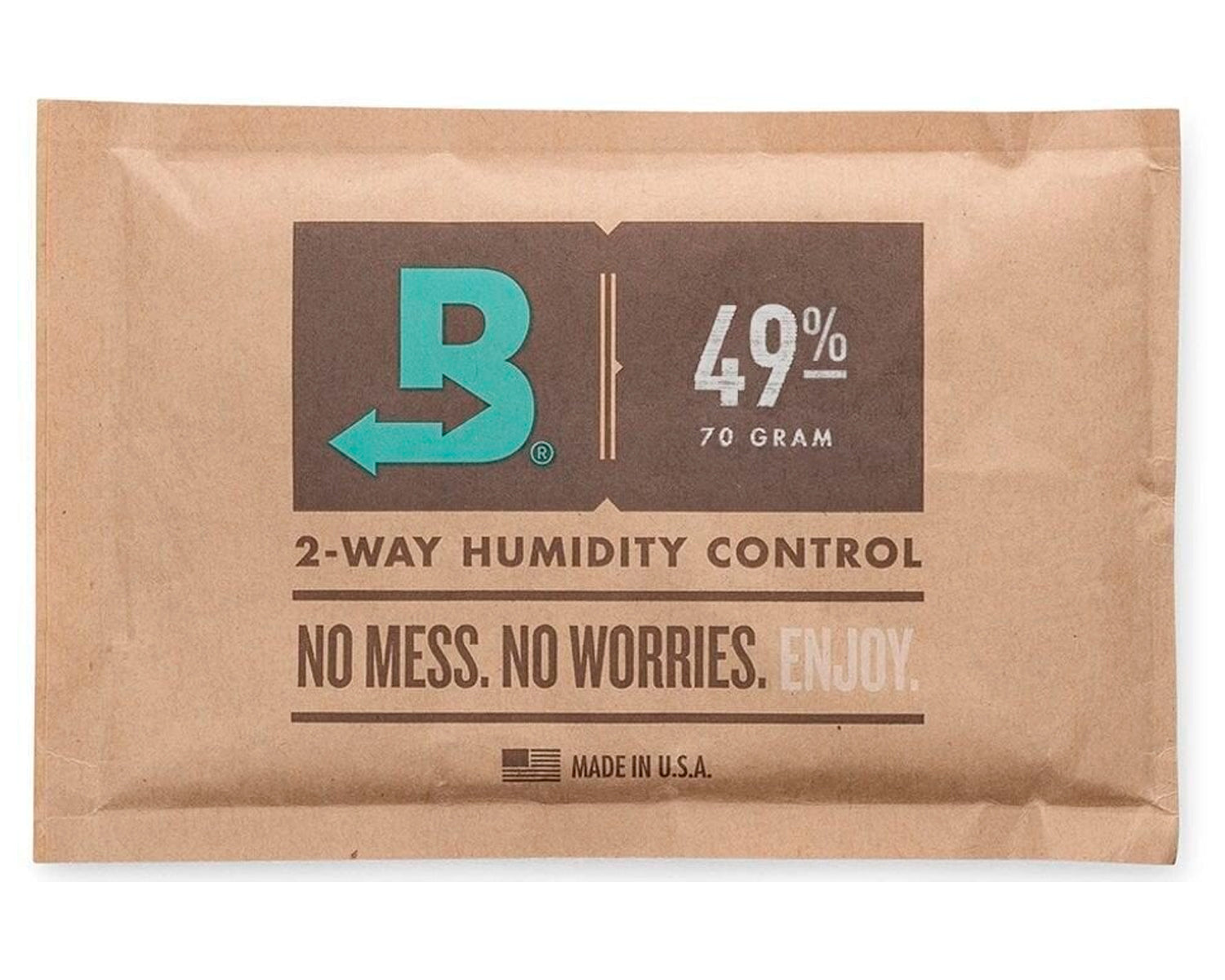 Humidificador Boveda 49% HR Sobre Individual 70g Control de Humedad 2 Vías