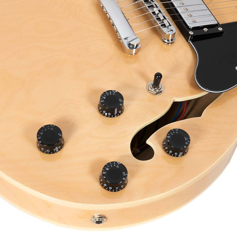 GUITARRA ELECTRICA MARS HOLLOWBODY 335 NATURAL