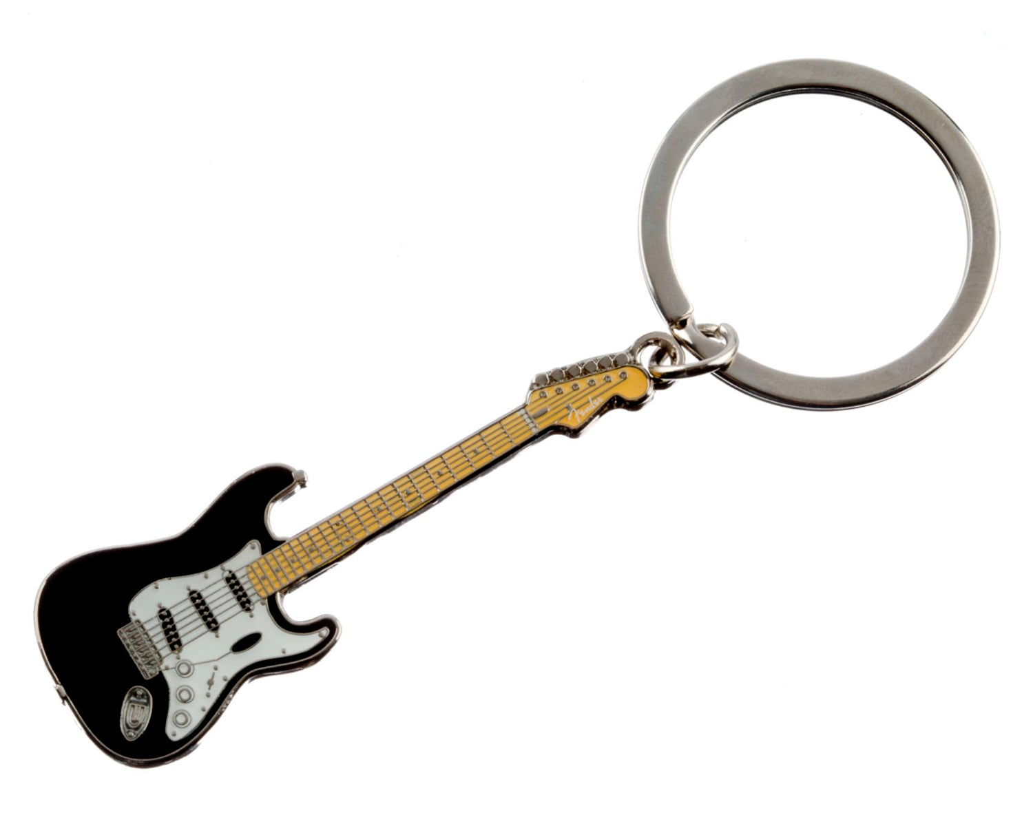 Llavero Fender de Guitarra Stratocaster Negro