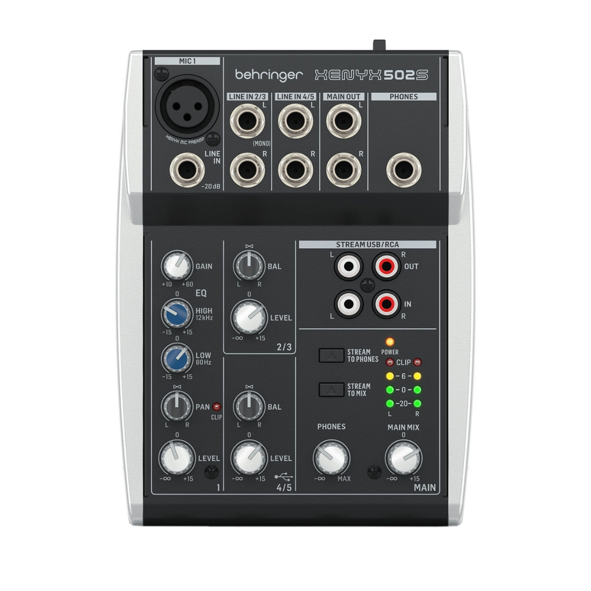 MEZCLADORA BEHRINGER XENYX 502S