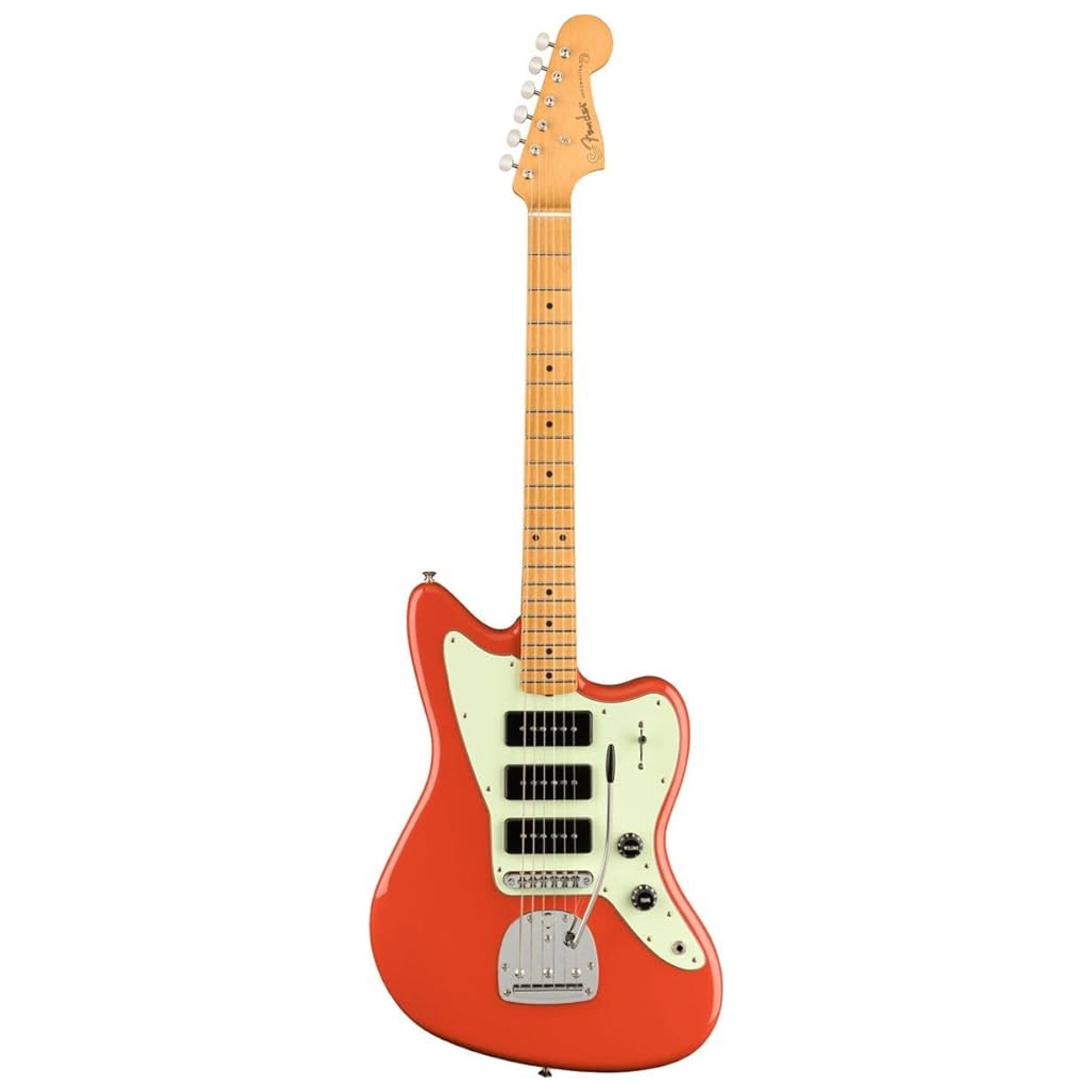 FENDER NOVENTA JAZZMASTER FIESTA RED