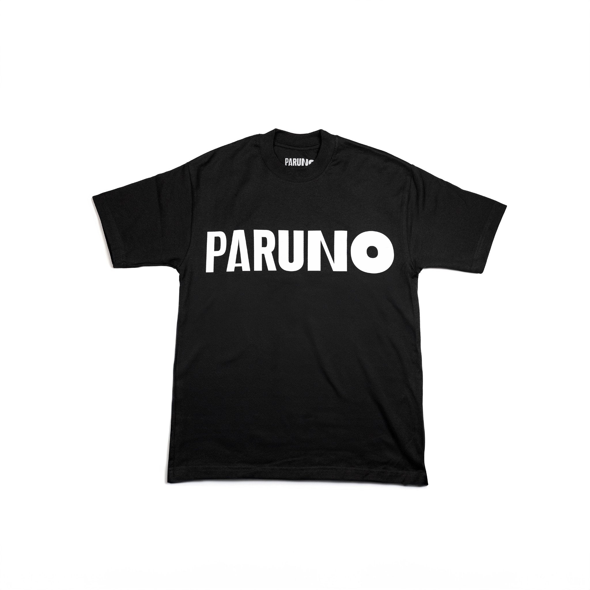 Playera Paruno Oversize 240GSM NEGRO
