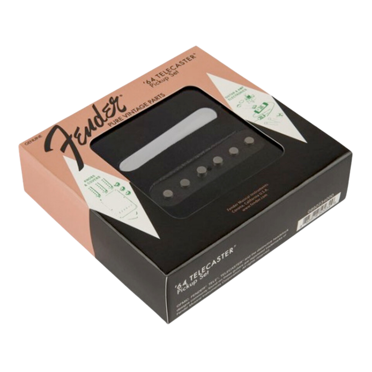 PASTILLAS FENDER PURE VINTAGE 64 TELE SET (2)