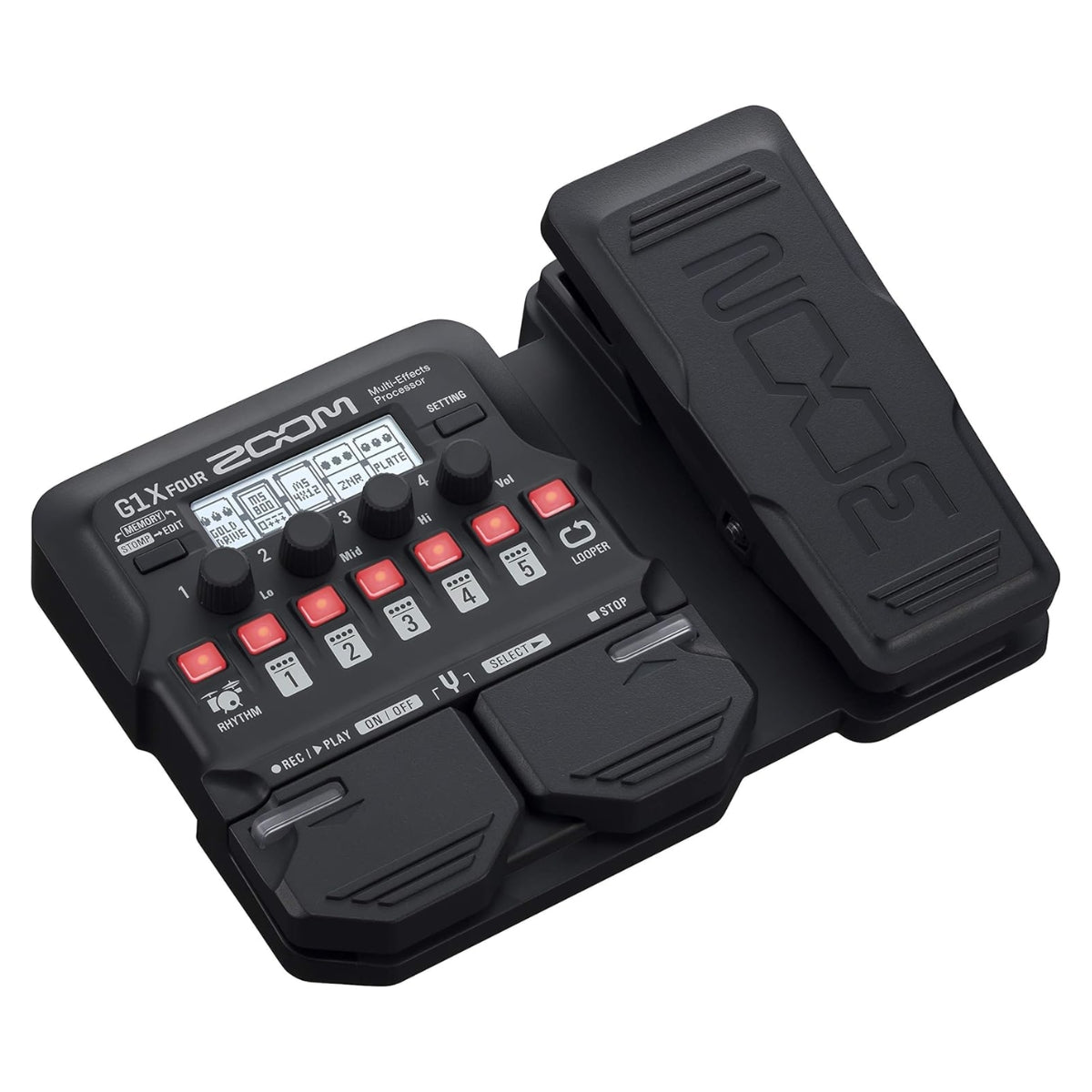 PEDALERA ZOOM MULTIEFECTOS ZG1XFOUR