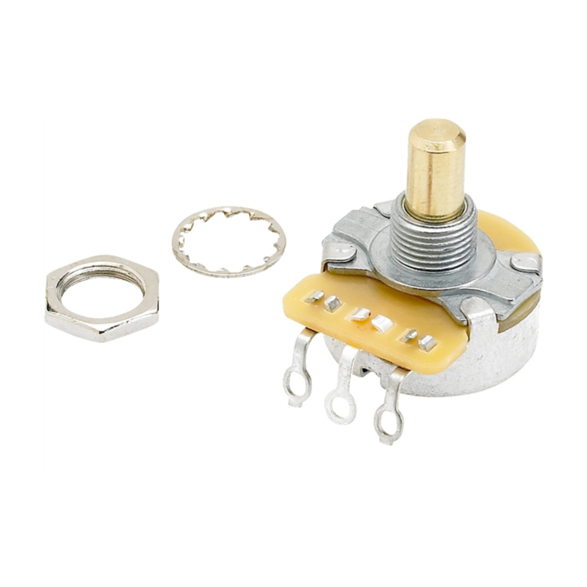 POTENCIOMETRO FENDER ORIGINAL T/V CNTRL 250K SOLID SHIFT