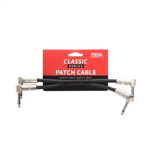 PRS 6 INCH (2) CLASSIC PATCH CABLE BLACK