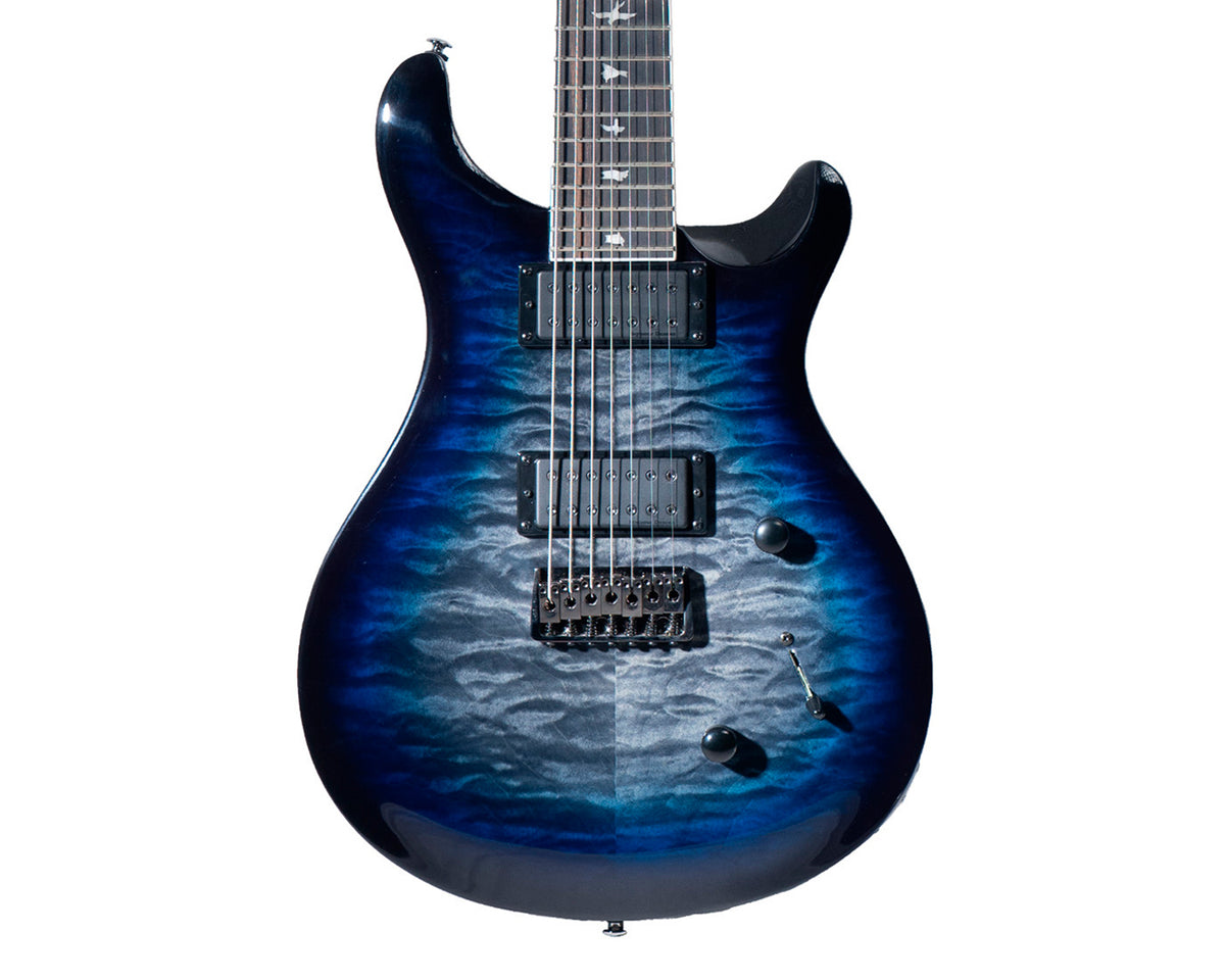 PRSE SE MARK, HOLCOMB BLUE BURST, GUITARRA ELECTRICA CON GIGBAG