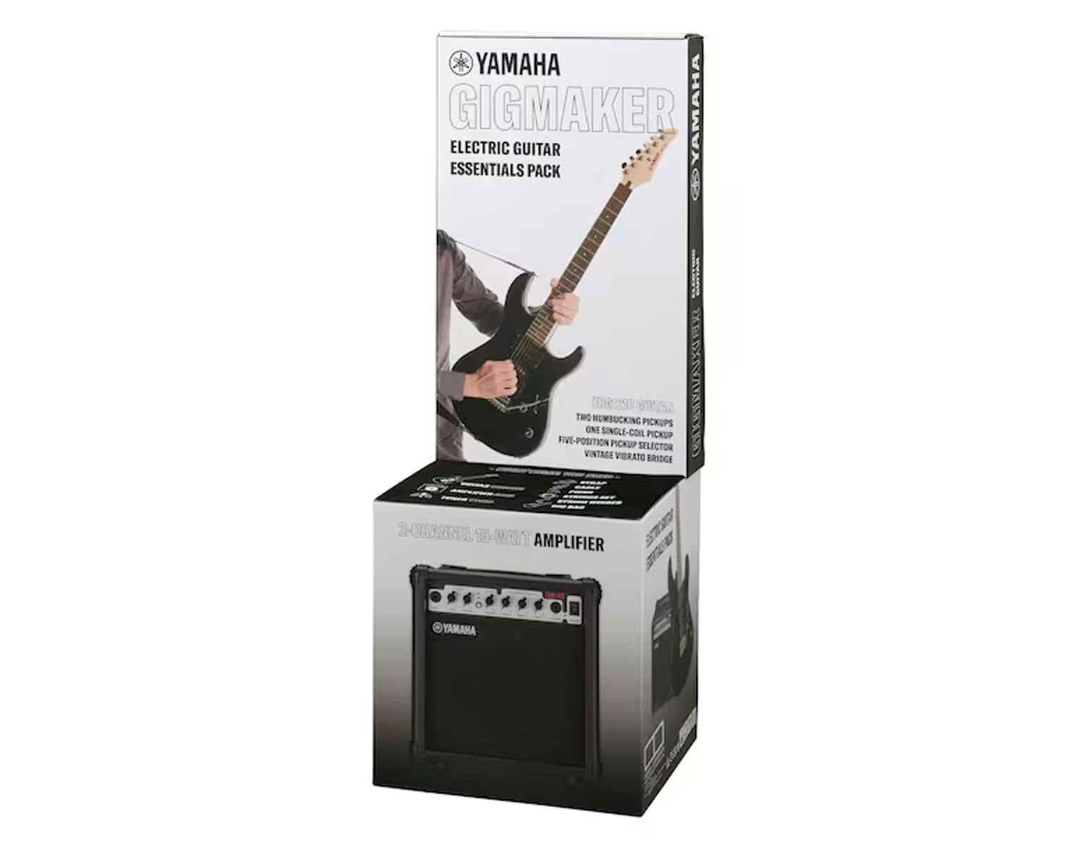 Paquete De Guitarra Eléctrica Yamaha ERG121GPII2 Black