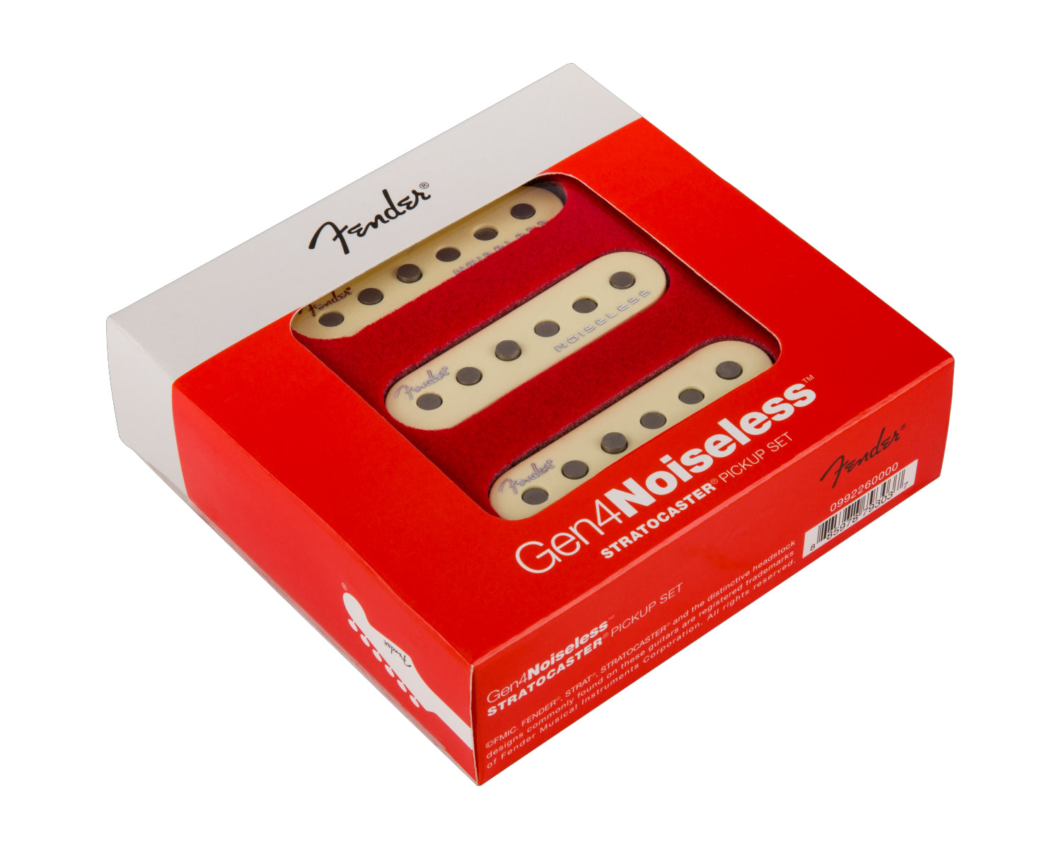Pastillas Fender Noiseless Gen 4 Stratocaster Set (3)