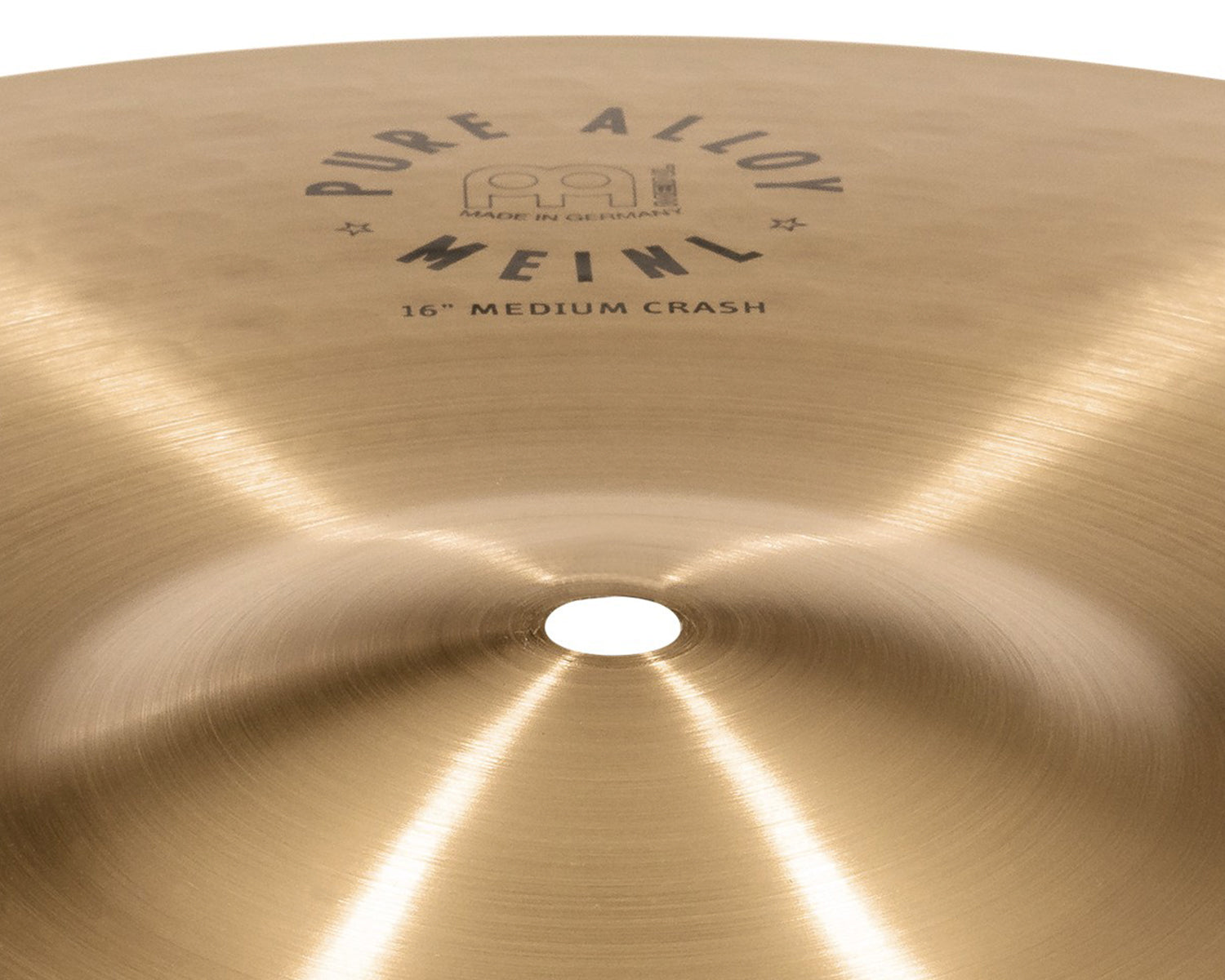 Platillo Crash Meinl Pure Alloy PA16MC 16 Pulgadas Traditional Finish