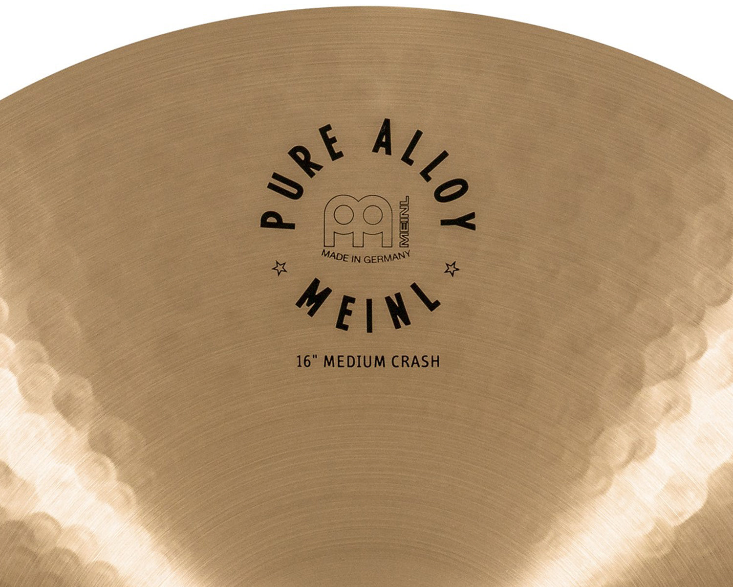 Platillo Crash Meinl Pure Alloy PA16MC 16 Pulgadas Traditional Finish
