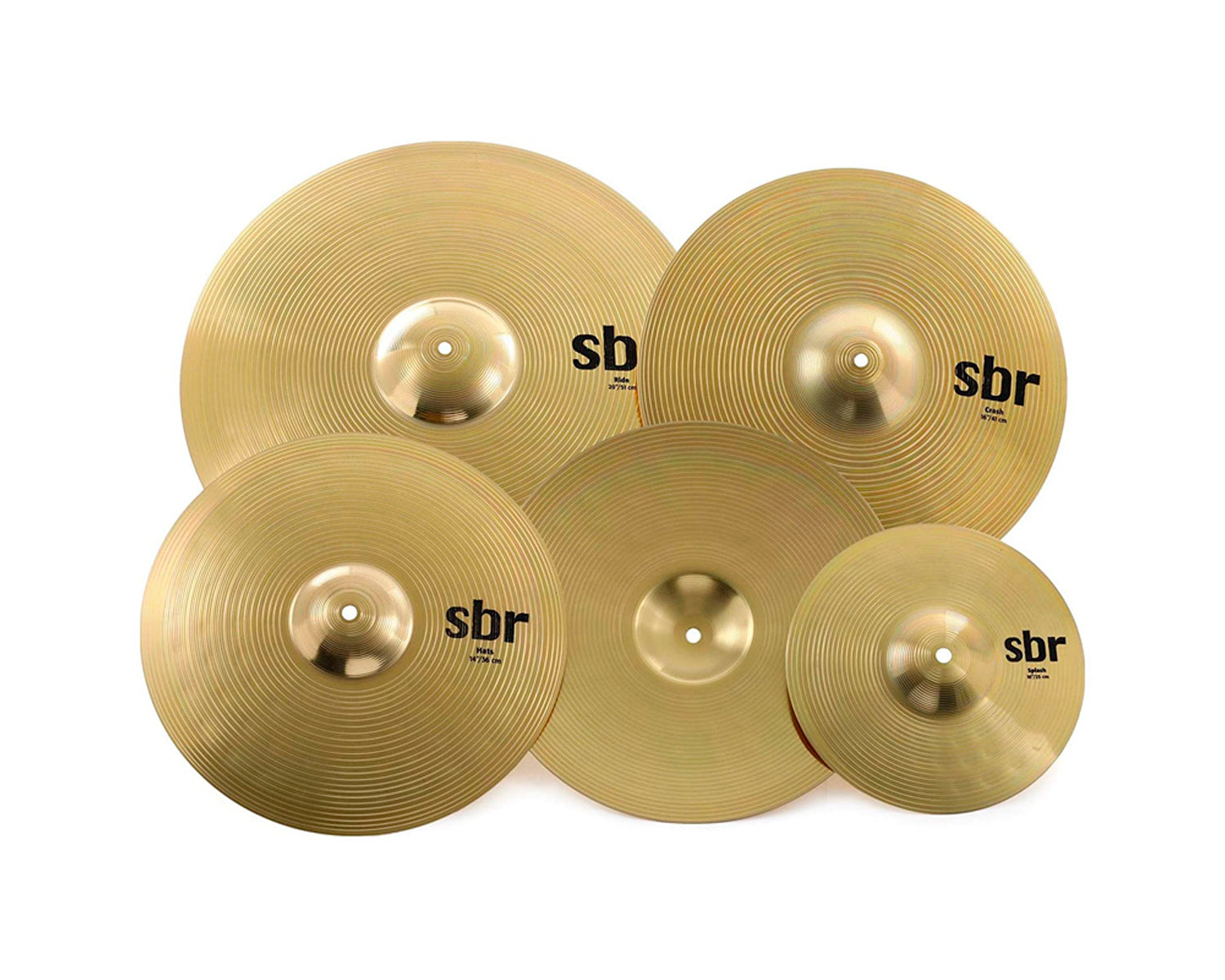 Platillos Sabian SBR Performance Set 14¨ / 16¨ / 20¨ + 10¨ SBR5003G
