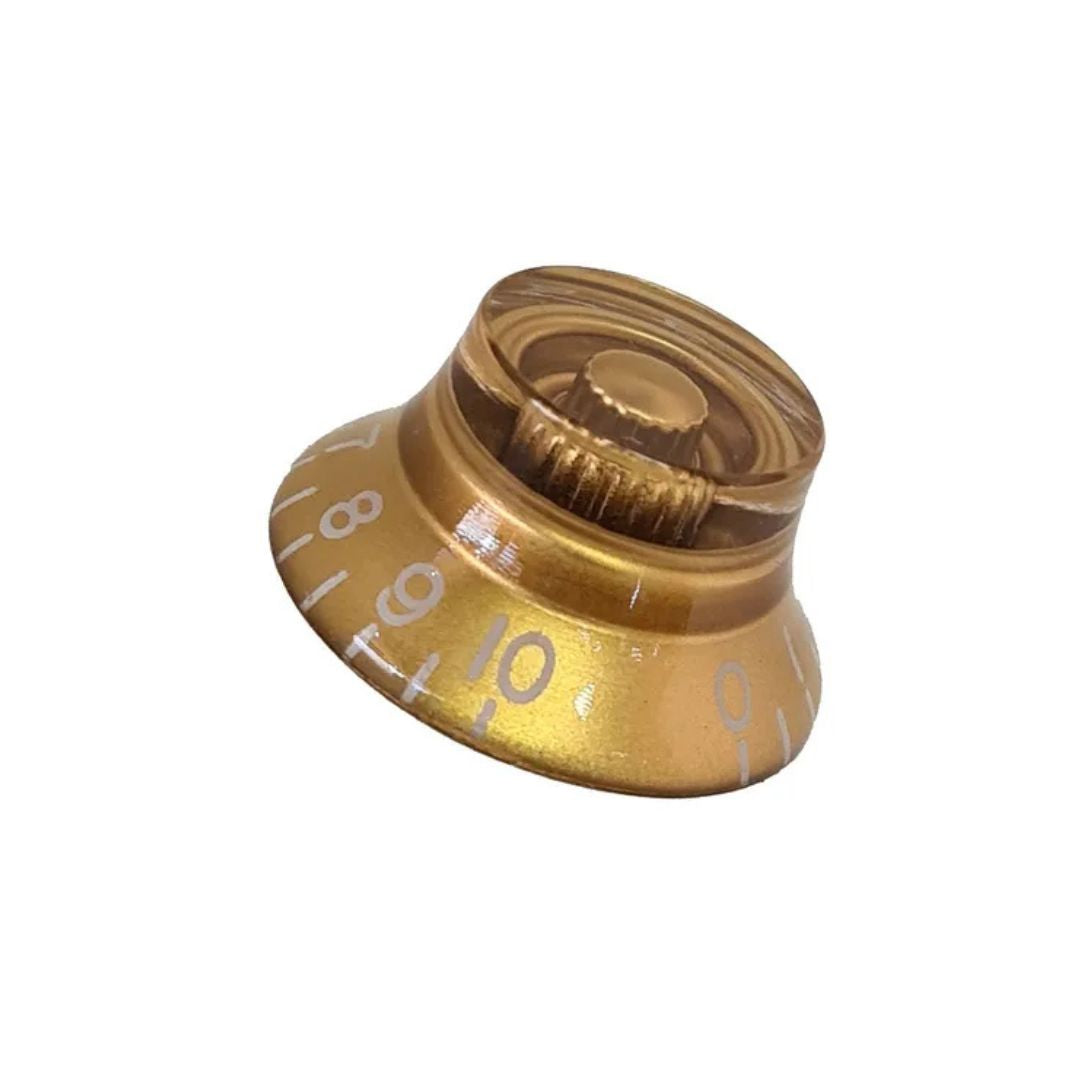 BOTON TOP HAT TIPO LP AMBAR PROLINE K500AM