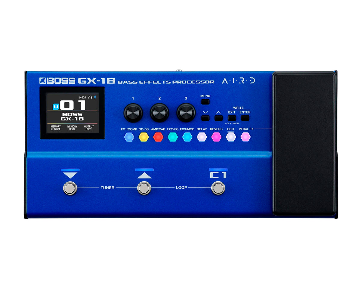 Procesador de efectos para bajo BOSS GX-1B
