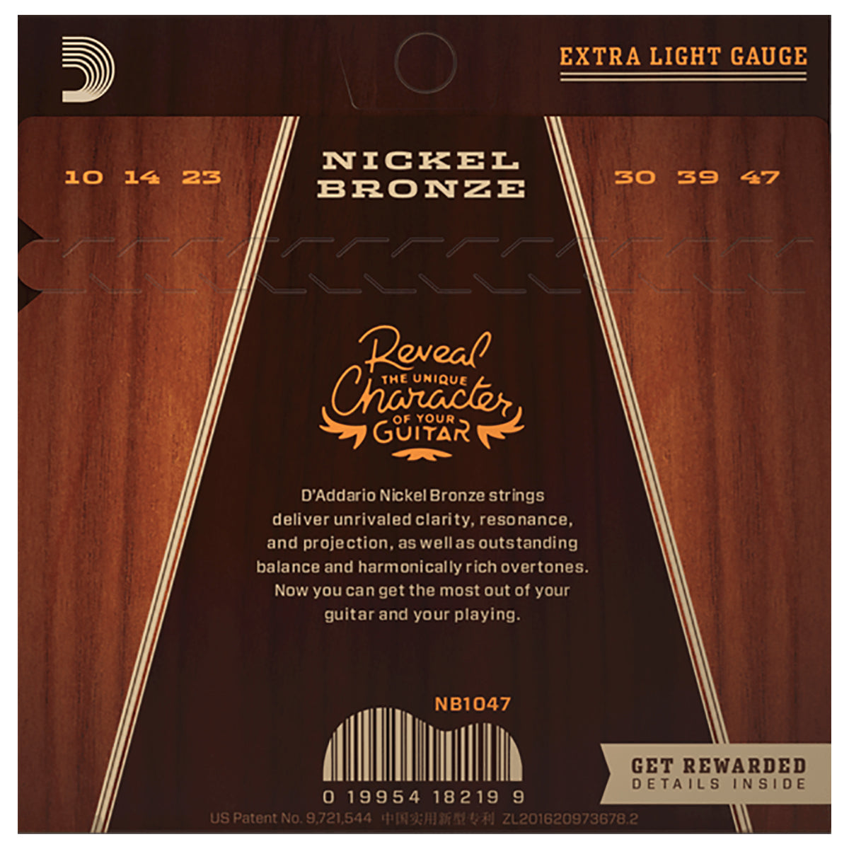 ENCORDADURA DADDARIO P/GUIT ACUS NB1047