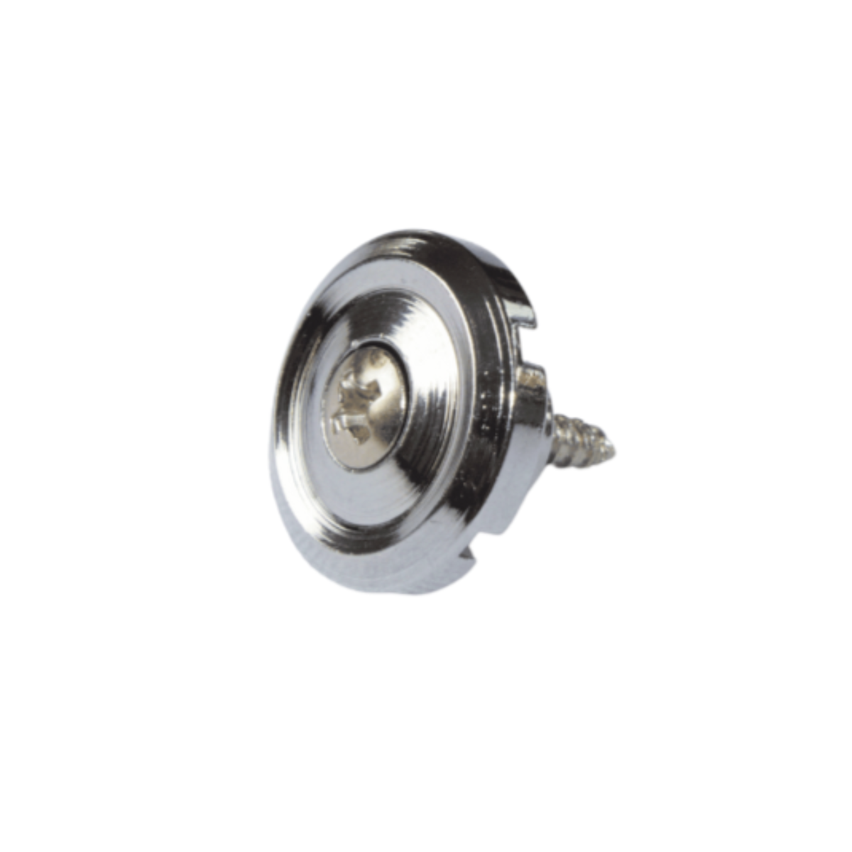 RETENEDOR DE CUERDAS PARA BAJOS TIPO FENDER REDONDO CON RANURAS HIGH II CROMADO PROLINE HS001
