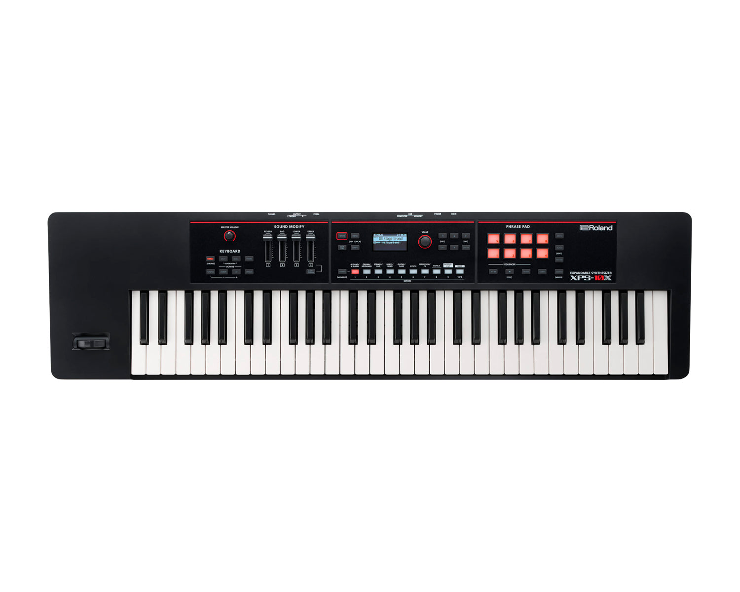 Teclado Roland Sintetizador XPS-10XC Expandible 61 teclas Black