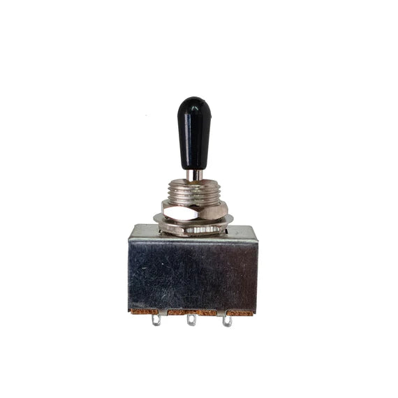 SELECTOR DE PASTILLA PROLINE P/GUITARRA LP 3 PASOS DE CAJITA DORADO/NEGRO SWT15GD/BK