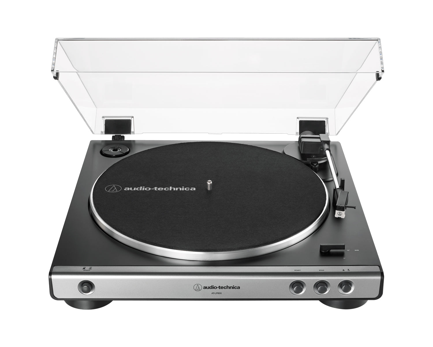 TORNAMESA AUDIOTECHNICA GUNMETAL CON NEGRO AT-LP60X-GM