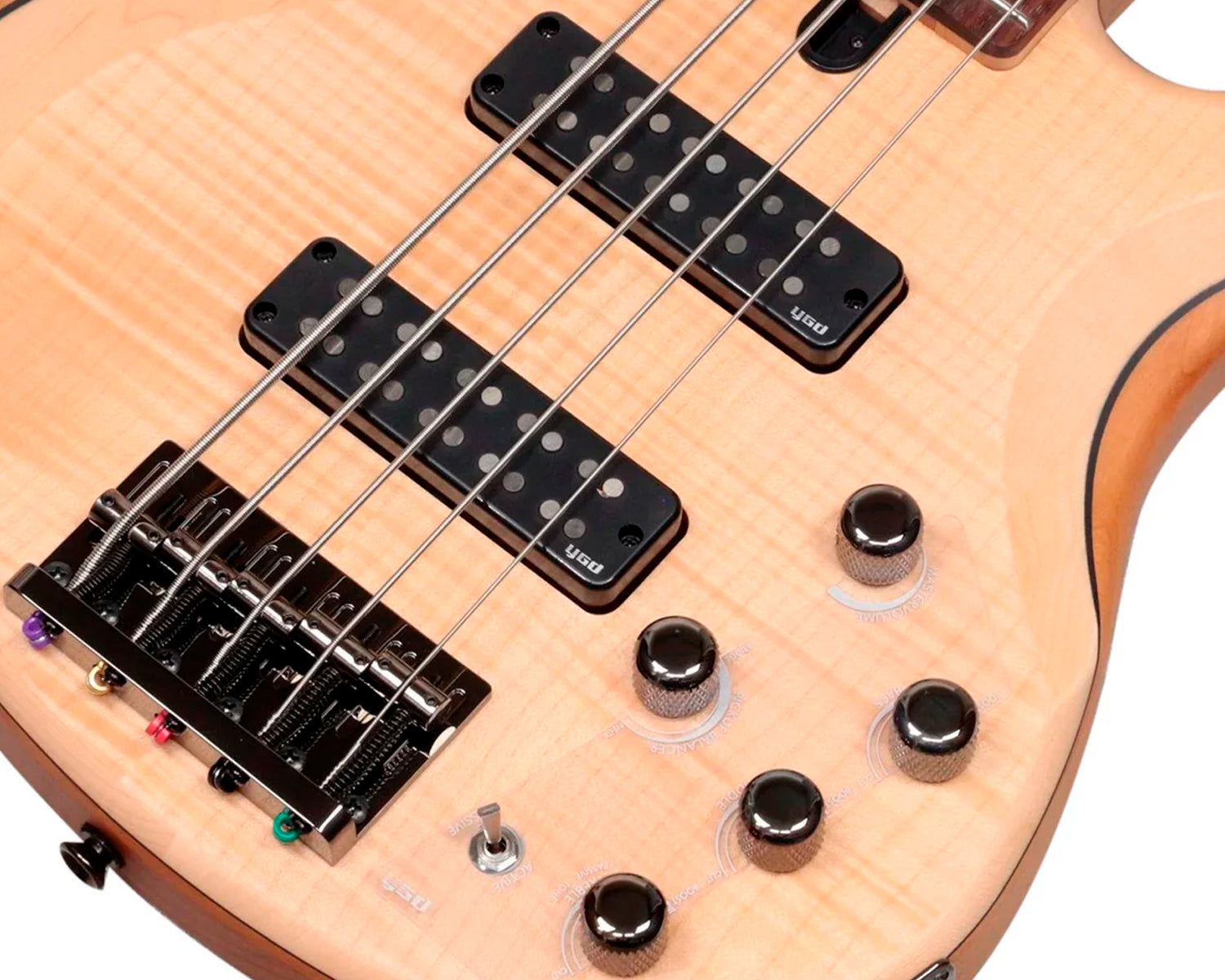 Bajo Eléctrico Yamaha Trbx605fmns Natural Satin 5 Cuerdas