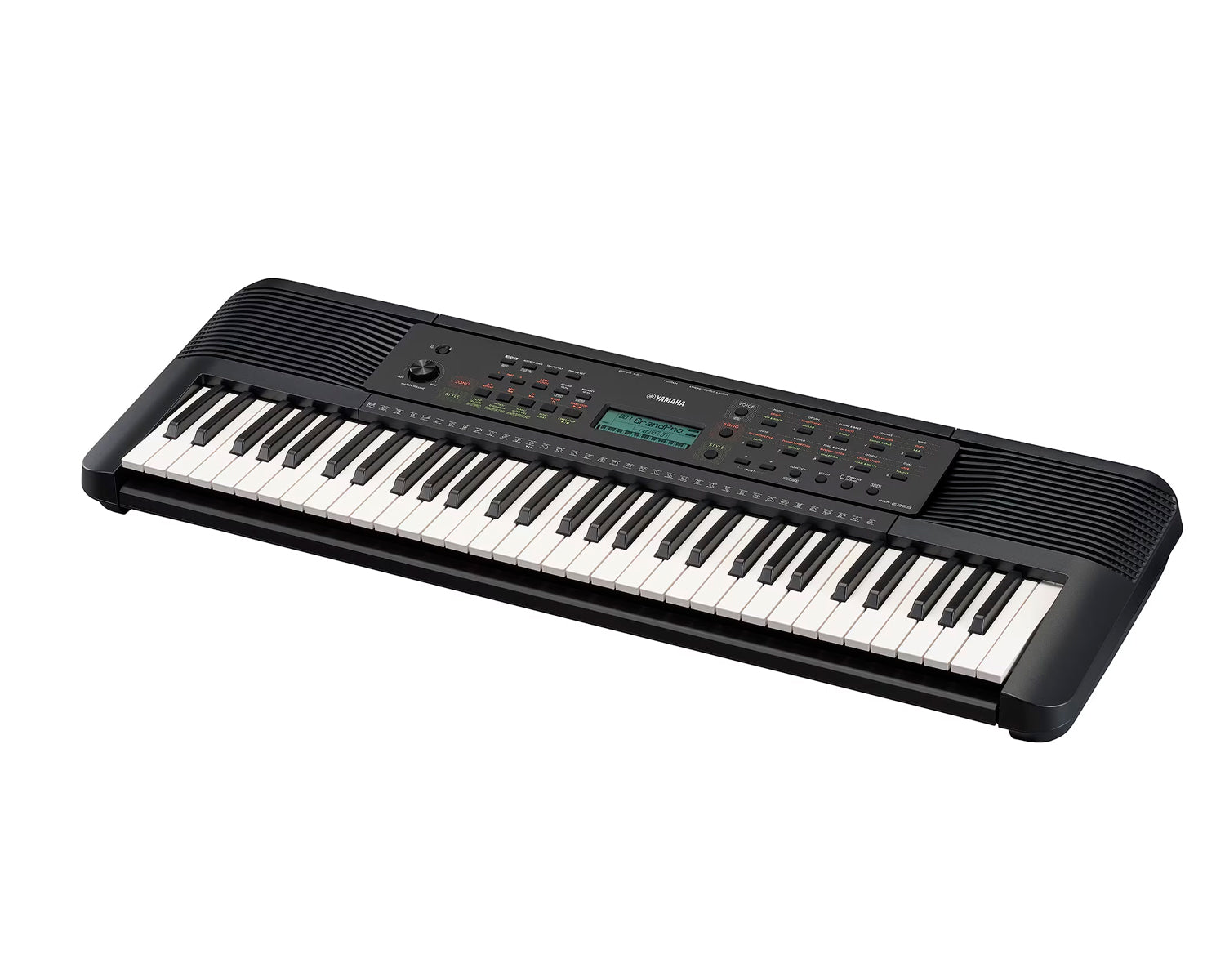 Teclado Digital Yamaha PSRE283 Con Adaptador de Corriente Negro