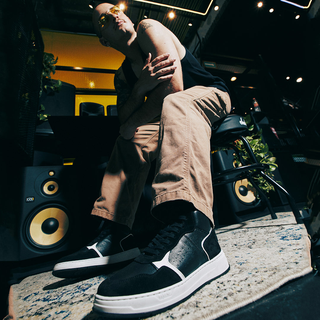 Tenis Paruno Iggy Hombre P2223702 Negro