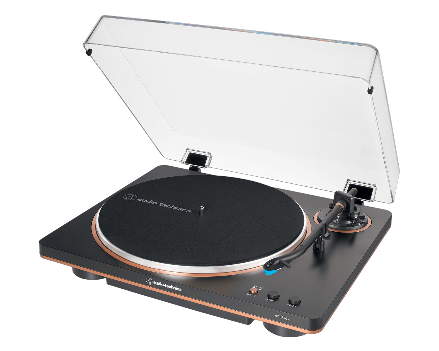 Tornamesa Audio-Technica AT-LP70X-BZ Negro Bronce