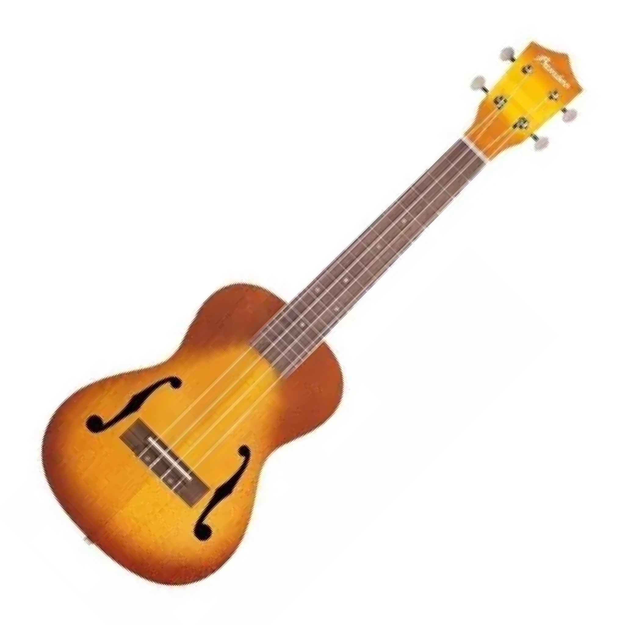 UKELELE BAMBOO CONCIERTO ELECTROACUSTICO VIOLIN SB U-23 C/FUNDA