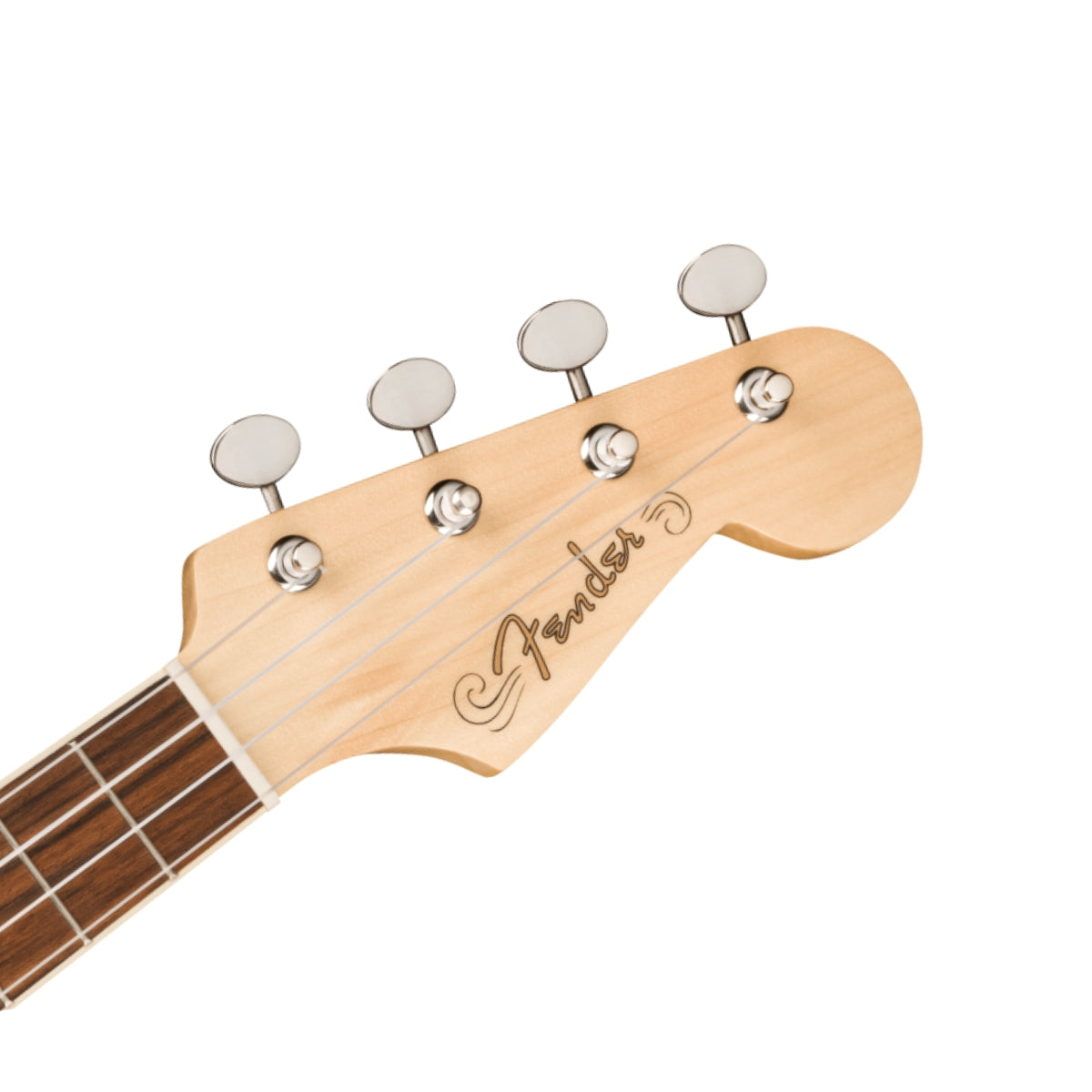 Ukulele Eléctrico Fender Fullerton Strat Surf Green | Estilo Stratocaster Soprano