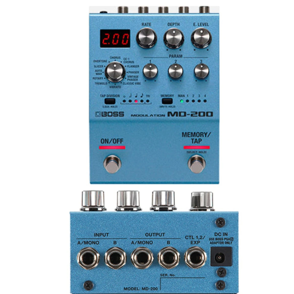 Pedal BOSS MD-200 MODULATION