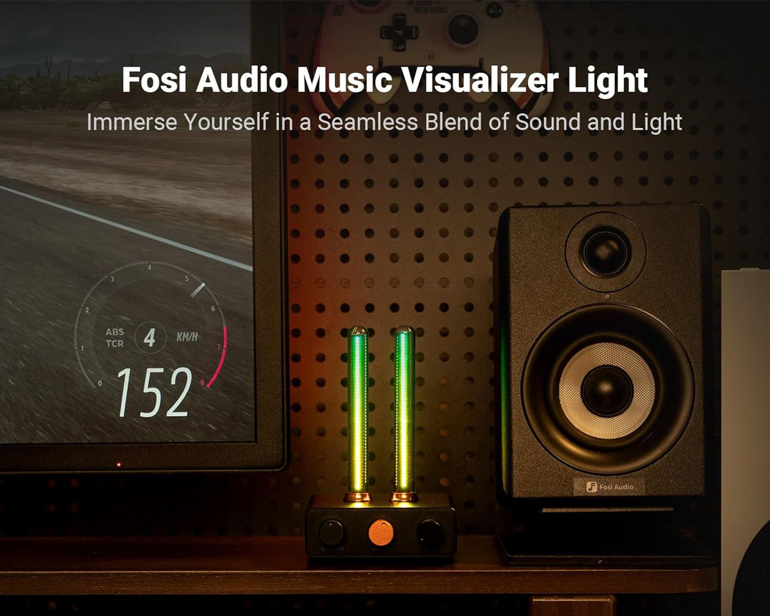 Visualizador de Audio Fosi Audio Luz Ambiental de Ritmo Musical