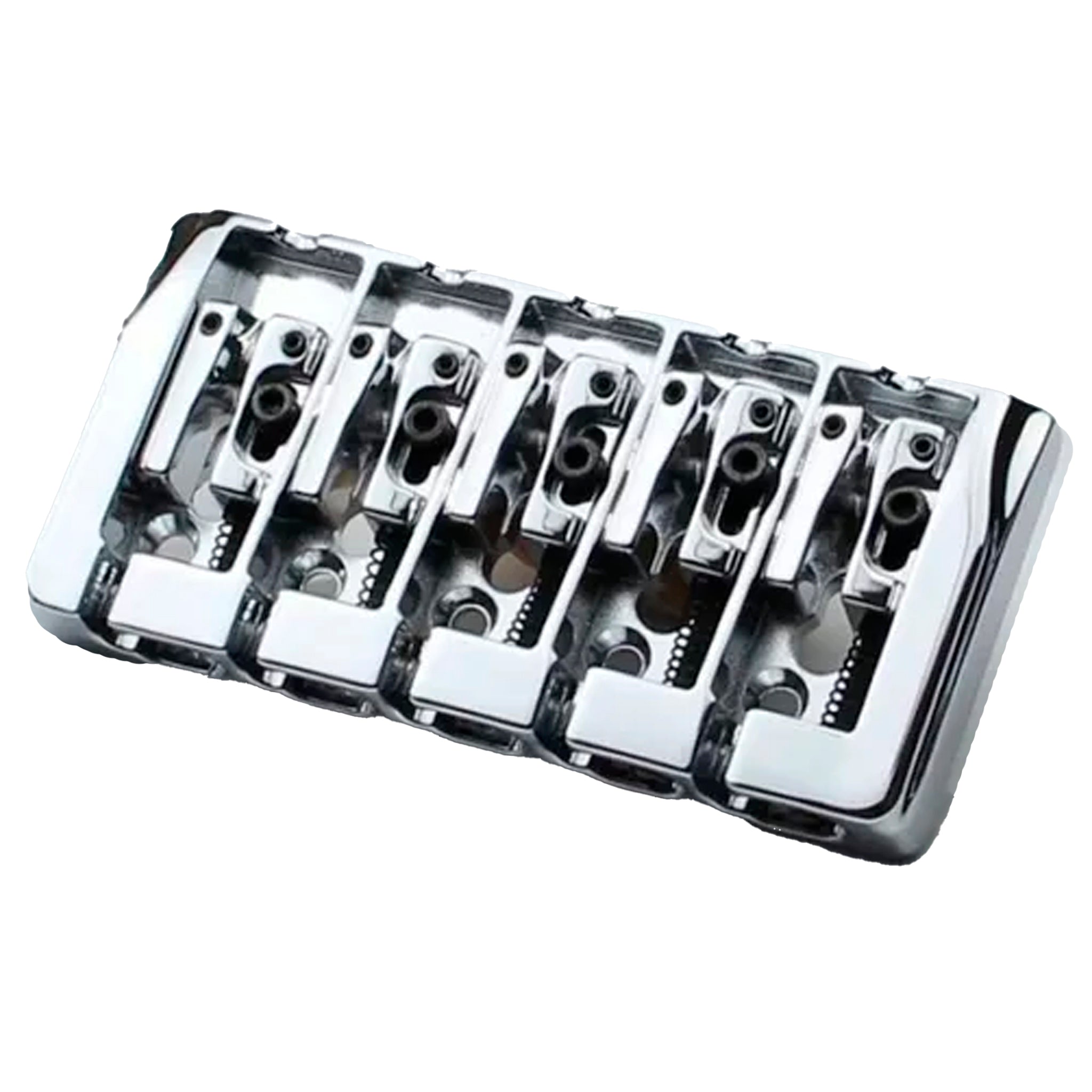 PUENTE PARA BAJO 5 CUERDAS CON TORNILLO DE ENTONACION A UN LADO CROMADO PROLINE BB405 CR