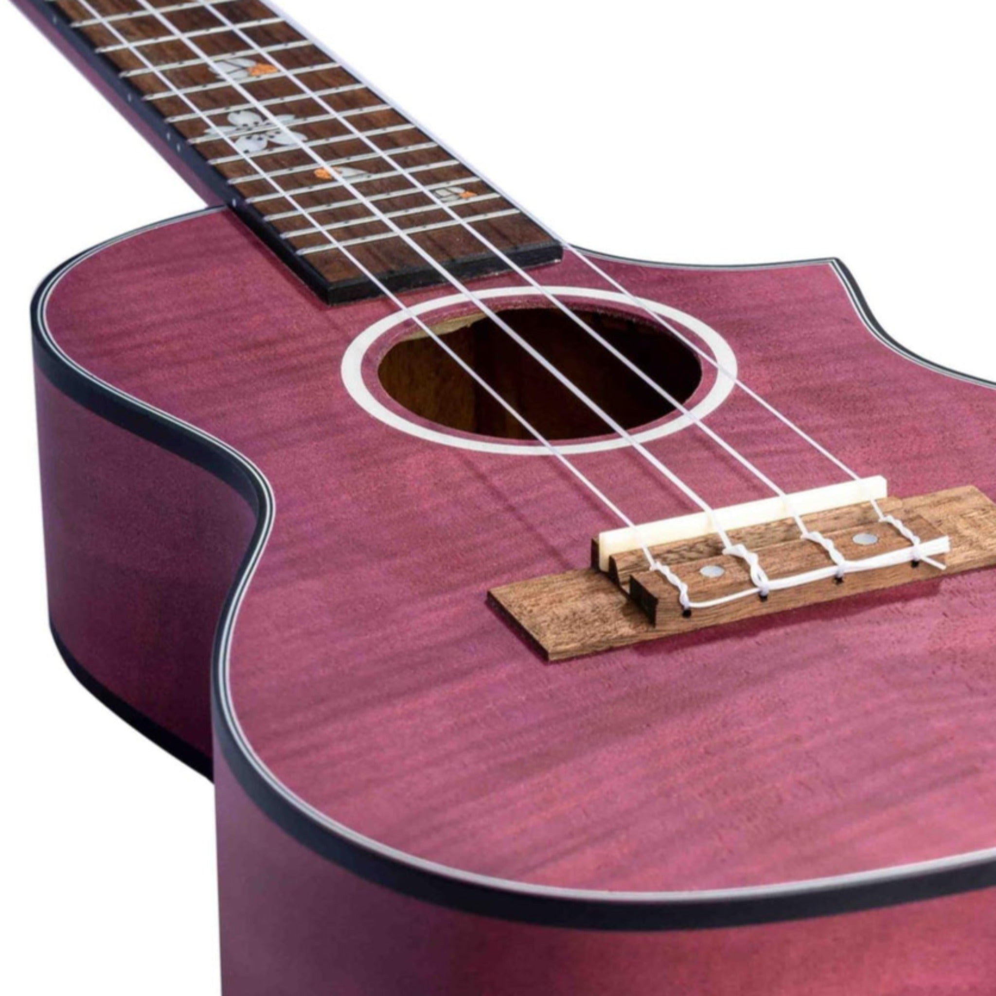 UKELELE BAMBOO CONCIERTO BLOSSOM PINK U-23 C/FUNDA