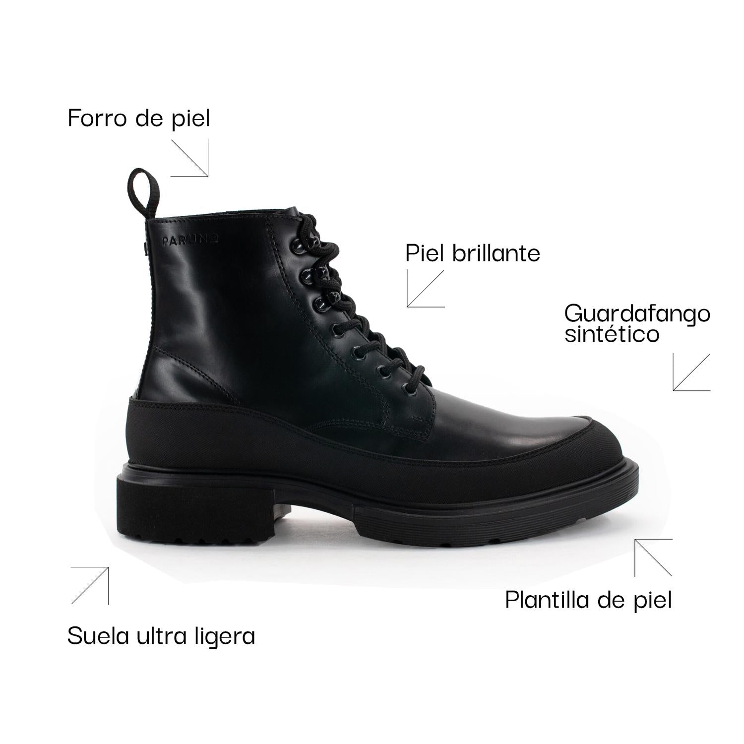 Bota Peter P221811 Negro